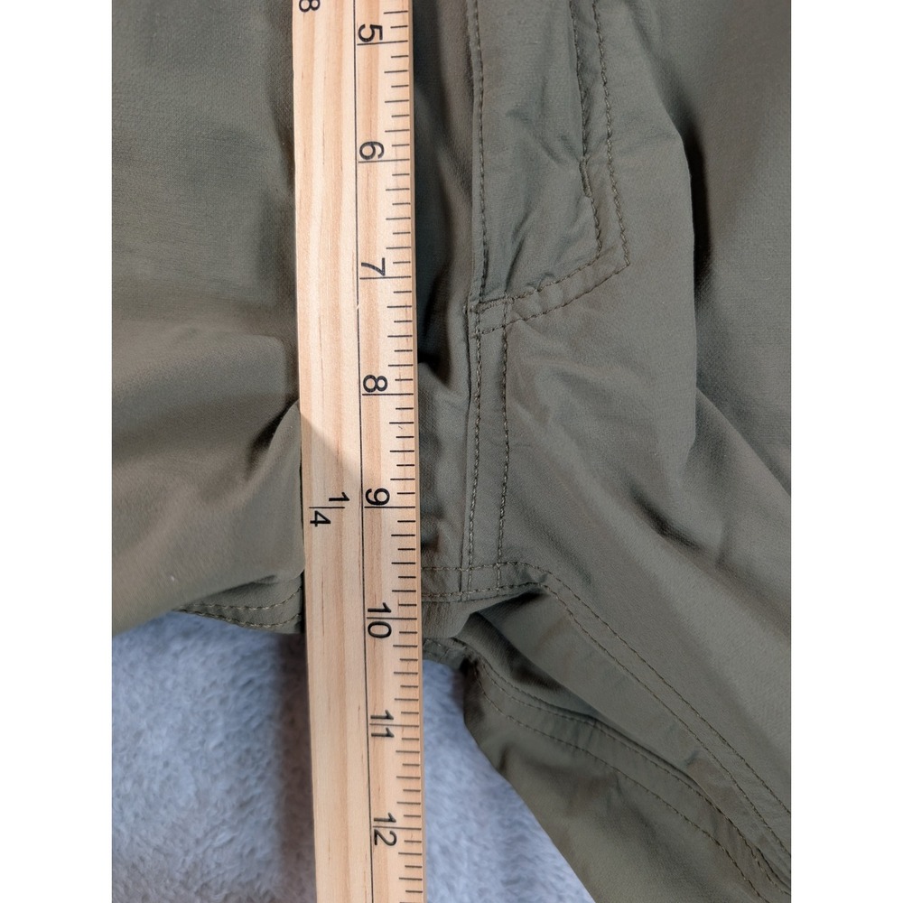 Truewerk T1 Werkshort Mens 34 Long Olive Green Cargo Work Shorts Tech Stretch - Picture 5 of 10
